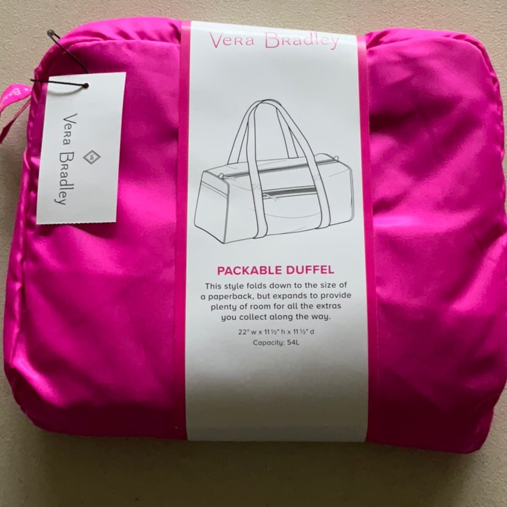 Vera Bradley Packable Duffel